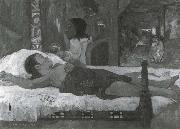 Paul Gauguin Die Geburt-Te Tamari no atua painting